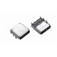 Type C 3.1 GEN2, 24PIN, Right Angle, Contacts with DIP and SMT Type
