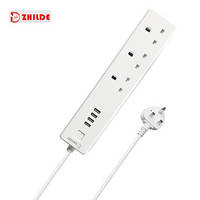 Factory US Smart Power Strip Multipe Outlets Electrical Power...