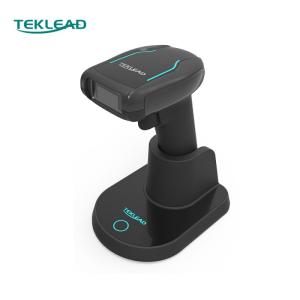 Wholesale barcode scanner supermarket: Bluetooth 2D Barcode Scanner with Charging Base T-3030