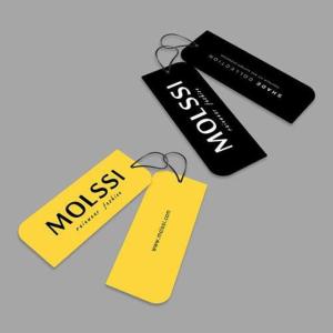 Wholesale logo printed foil paper: Plastic Clothes Accessories Custom Tag Wholesale logo printed foil paper: Plastic Clothes Accessories Custom Tag