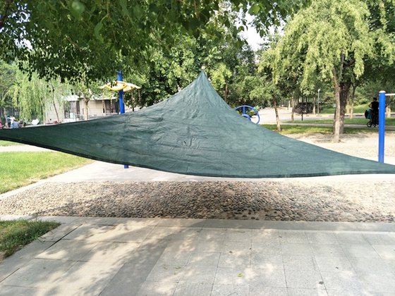 Car Parking Shade Sail Nets Triangle Sunshade Sail Carport