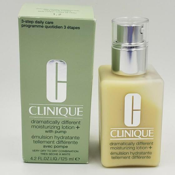 Clinique Dramatically Different MOISTURIZING LOTION with Pump 4.2 Fl ...