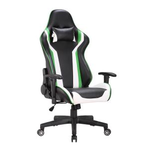 Wholesale computer table: High Back Swivel Colorful PU Leather Gaming Desk Computer Table Club Chair