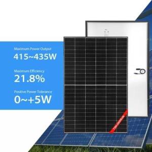 Wholesale high efficiency solar cell: Trina Solar Photovoltaic Modules Mono Facial Solar Panel 415w 420w 425w 430w 435w