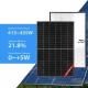 Trina Solar Photovoltaic Modules Mono Facial Solar Panel 415w 420w 425w 430w 435w