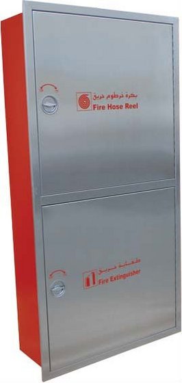 Fire Hose Reel Cabinet(id:8706393) Product details - View Fire Hose Reel  Cabinet from Al Ahd Building Metallic Construction - EC21 Mobile
