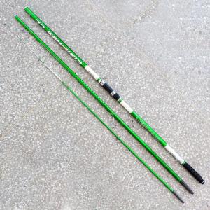 Wholesale surfing: Hot Selling 4.2m 3pcs Green Color Surf Rod in Stock