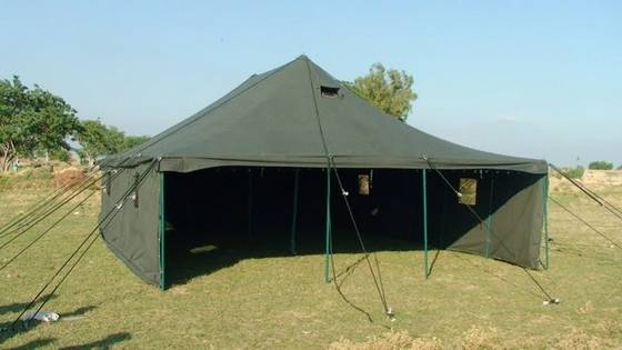 military tent