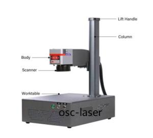 Wholesale q switch fiber laser marking machine: Compact Desktop 2D Fiber Marking Machine