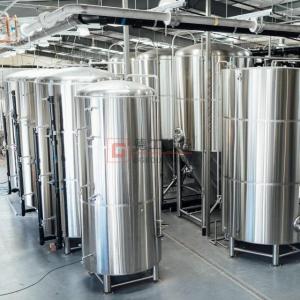 Wholesale beer brewery system: Jacketed Brite Tank 5bbl 10bbl Bright Beer Tank Stock DEGONG Plant