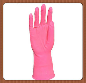 Reusable Rubber Gloves Dishwashing Gloves