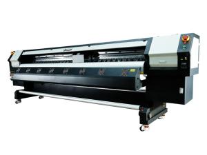 Wholesale printer head: 3.2m Digital Printing Machine High Speed Solvent Printer with Four Konica 512i Pring Head
