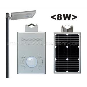 Wholesale solar powered motion sensor: 8W Integrated Solar Street Light