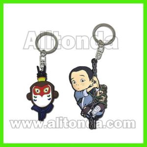 Wholesale Key Chains: Customize PVC Key Chain Cartoon Keychains Key Ring Key Buckle Plastic Gifts