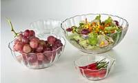 Sell salad glass bowl glass plate