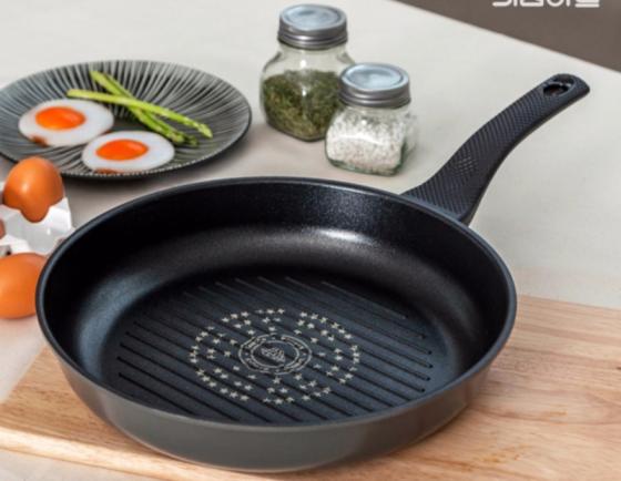 Sell grill frypan with marble coat from Korea