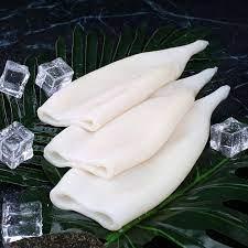 Sell giant squid fillet giant squid meat peru frozen skin off Giant Squid Fillet