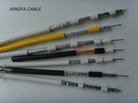 Sell Coaxial Cable RG6/U RG6 Trishied RG6 Quad Dual