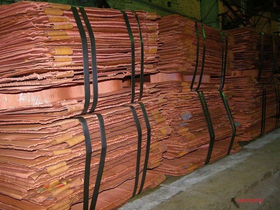 hull cell copper cathode