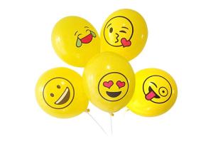 Wholesale t: Custom Emoji Latex Balloon