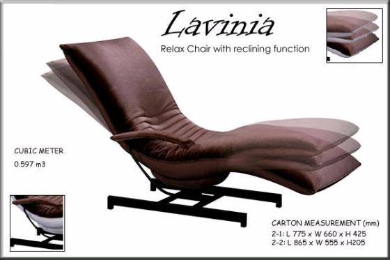 Relax Chair with Reclining Function (LAVINIA)(id:3688617) Product