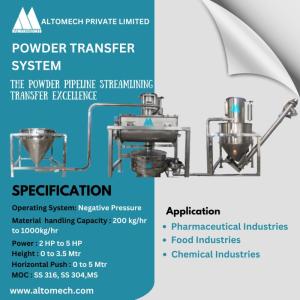 Wholesale conveying: Powder Transfer System | Powder Conveying System | Powder Material Handling System | Altomech Pvt Wholesale conveying: Powder Transfer System | Powder Conveying System | Powder Material Handling System | Altomech Pvt
