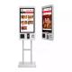 24inch Restaurant Interactive Kiosk Touch Screen Unattended Payment Kiosk with Floor Stand Choice