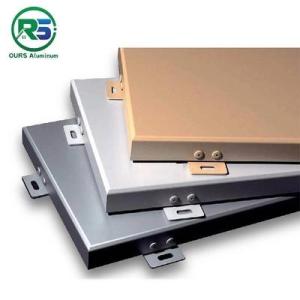 Wholesale color metal sheet: Pvdf Coating Aluminium Exterior Wall Panels Environment Friendly 2.0mm 2.5mm 3.0mm