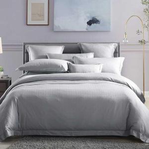 Wholesale factory made bed linen: Custom Hotel Collection Linen Duvet Cover