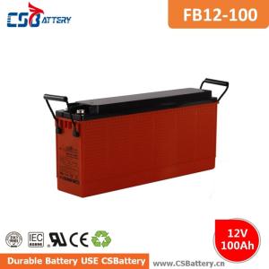 Wholesale tooling system: CSBattery 12V 100Ah Front Terminal AGM Battery for Power-tools/Security-System/Motor/Buggies/
