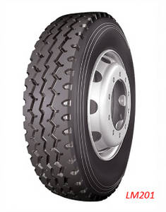 Wholesale heavy truck tires: Long March Heavy Duty All Position On Road Service Radial Truck Tire with DOT (LM201)