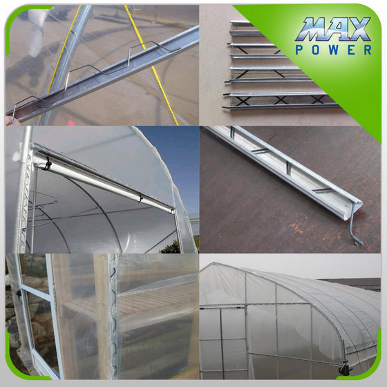 Greenhouse Galvanized Aluminum Lock Channel Lock Profile Wiggle Wire -  China Wiggle Wire, Spring Wire