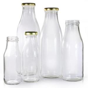 Wholesale water bottle: Milk Glass Bottles