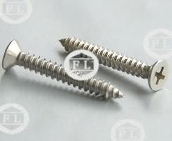 Wholesale stainless steel cross: Stainless Steel Countersunk Flat Head Tapping Screws with Cross Recessed