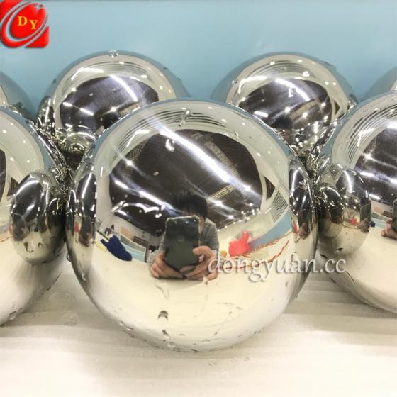 25cm Hollow Stainless Steel Spheres for Garden Decor(id:10804440). Buy ...