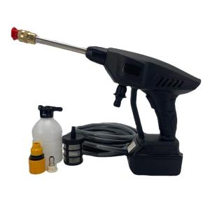 Wholesale gun: Portable Wireless Lithium Battery Cleaning Water Spray Pressure Gun for Car Wash