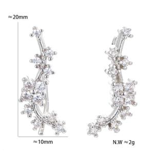 Wholesale silver earrings: Hot Sale Women Piercing Earrings Fancy Teardrop Earrings 925 Sterling Silver Earrings Jewelry