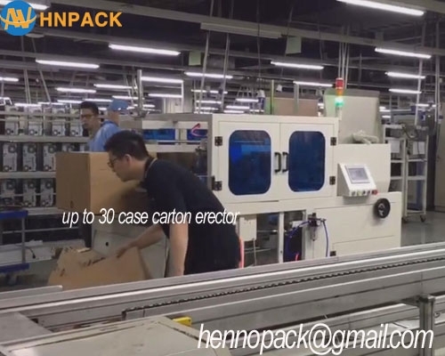 Sell Hennopack up to 30 case high speed case erector