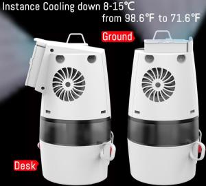Wholesale cooler fan: 2022 Creative Kitchen Cooking Fan Air Cooler No Interfere the Range Hood