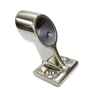 Wholesale swivel eye bolt snap: Manufacturing Stainless Steel Boat Accessories Marine Hardware Casting Stanchion End 120 Degree Boat