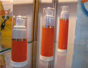 Wholesale cosmetic empty airless bottle: Empty 15ml 30ml 50ml  Plastic Cosmetic  PP Airless Bottles