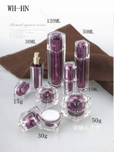 Wholesale lotion: Empty 15ml 30ml 50ml 100ml  Plastic  Skin Care Cosmetic  Serum Lotion Pump Bottle