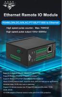 8 Digital Input 4 Digital Output 4 Analog Input Ethernet Remote IO Module for Industrial Automation