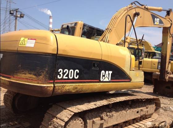 Sell Used Caterpillar 320C Excavator(id:23419177) from Long Qi Heavy ...