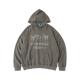 Autumn and Winter New Men's Fashion Brand Letter Printing Loose Hooded Sweater