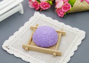 Beauty Facial Cleaning Skincare Lavender Facial Sponge
