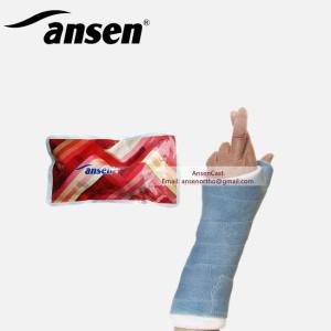 Wholesale bag water packaging equipment: Ansen Synthetic Orthopedic Casting Tape Conformable Flexible Cast Fiberglass Rigid Orthopedic Cast
