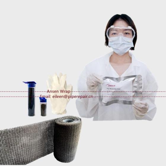 Pipeline Rapid Repair Wrap Bandage OEM Service Pipe Repair Reinforce Bandage Anti Corrosion Tape
