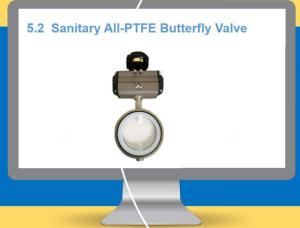 Wholesale fruit juice machine: Sanitary Butterfly Valve