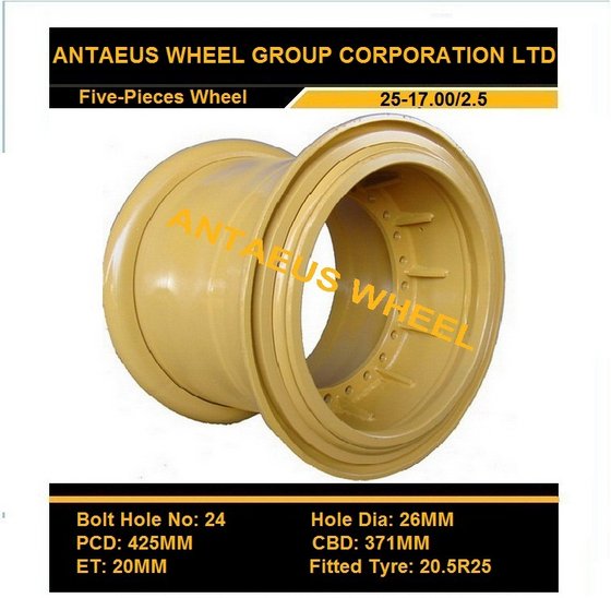 OTR Wheel, Earthmover Wheel Rim, 25-17.00/2.0, 25-19.5/2.5(id:5158886 ...